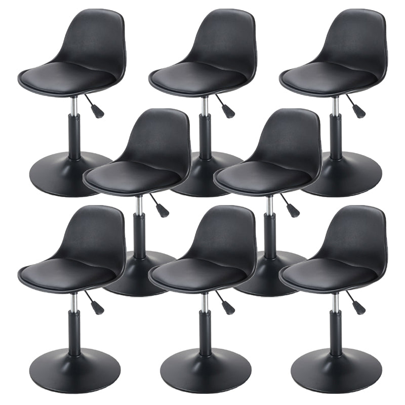 Contemporary Liftable Bar Stool Metal Counter Bar Stool with Metal Legs