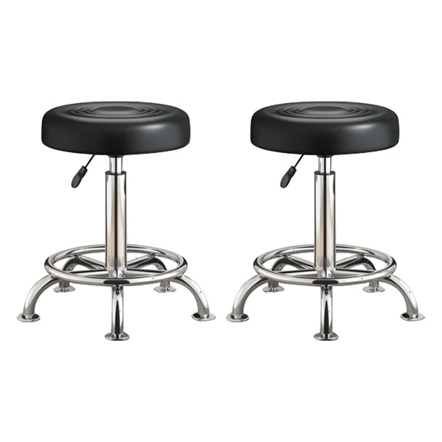 Contemporary Liftable Bar Stool Metal Counter Bar Stool with Metal Legs