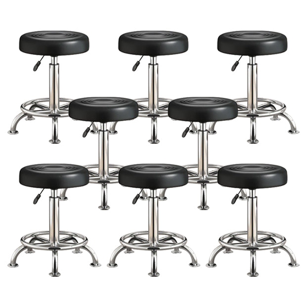 Contemporary Liftable Bar Stool Metal Counter Bar Stool with Metal Legs