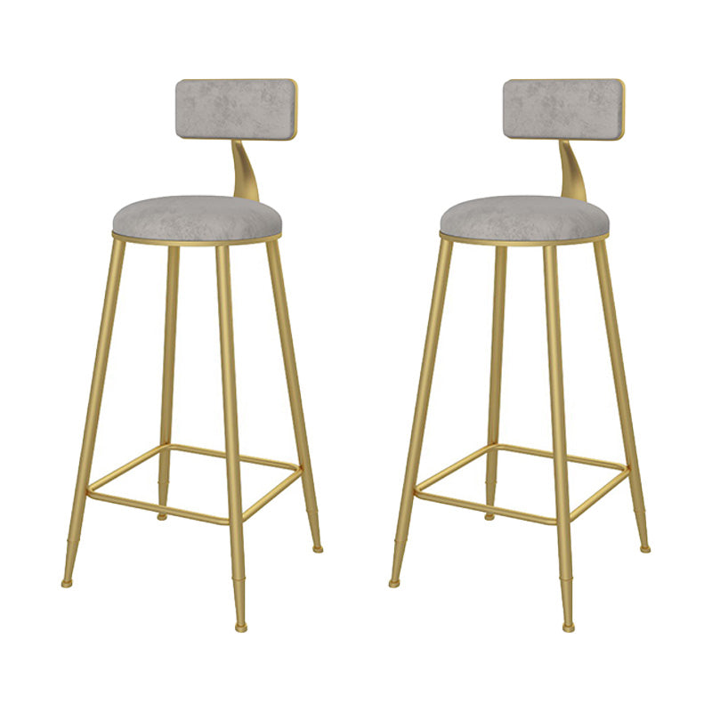 1/2/3 Pieces Glam Iron Bar Table Set Rectangle White Faux Marble Top Bistro Set with Shelf