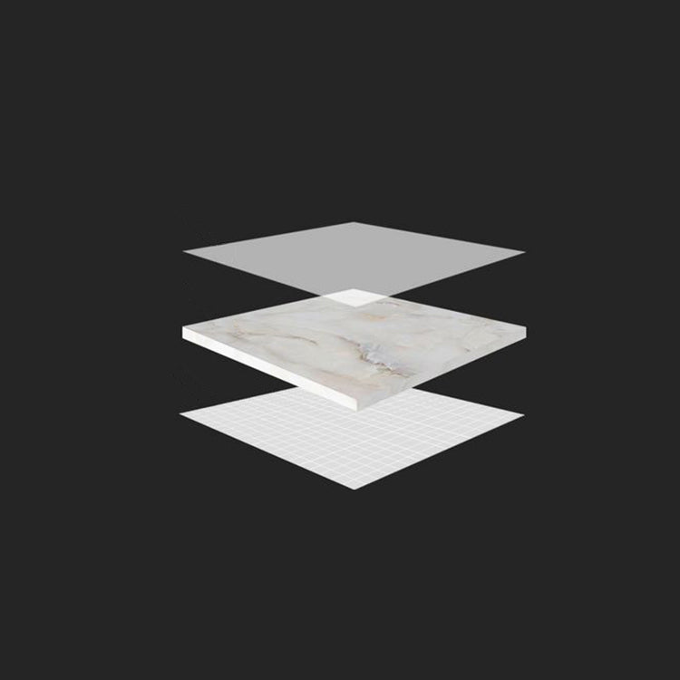 1/2/3 Pieces Glam Iron Bar Table Set Rectangle White Faux Marble Top Bistro Set with Shelf