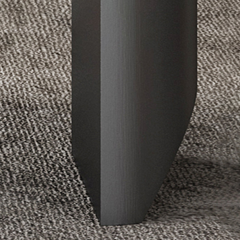 Contemporary Sintered Stone Table Rectangle Table Set 1/3/4/5 Pieces Dining Set