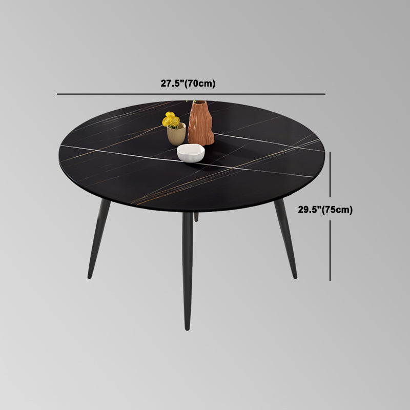 Modern Restaurant Table and Chair Set 1/4/5/7 Pieces Round Dining Table Set
