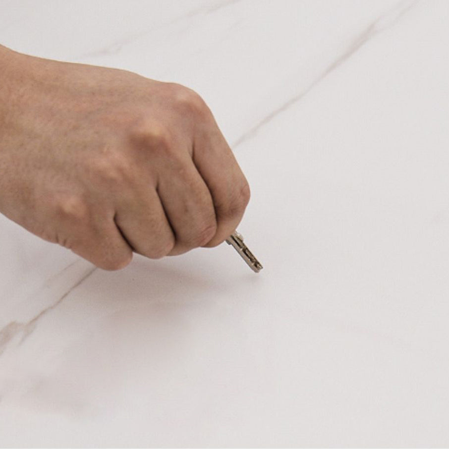 Modern Dining Set 1/3/4/5/6 Pcs Wood Dining Table with Armless Chair