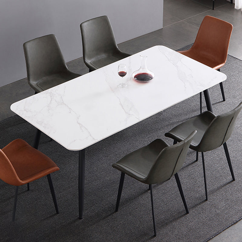 Sintered Stone Home Dining Table Industrial Dining Room Table