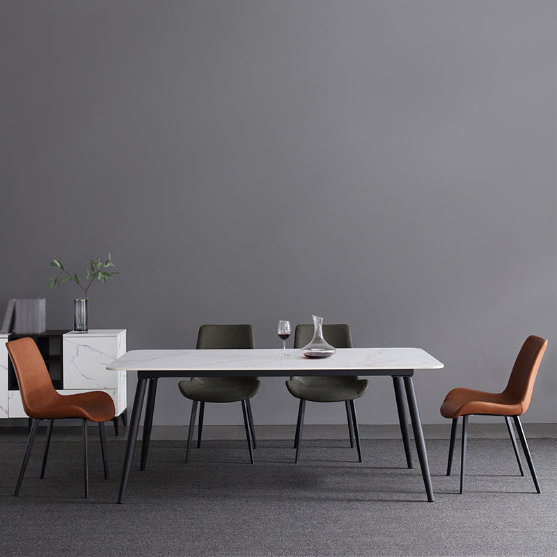 Sintered Stone Home Dining Table Industrial Dining Room Table