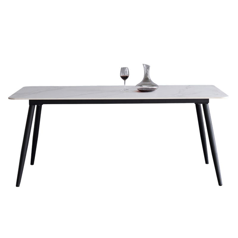 Sintered Stone Home Dining Table Industrial Dining Room Table