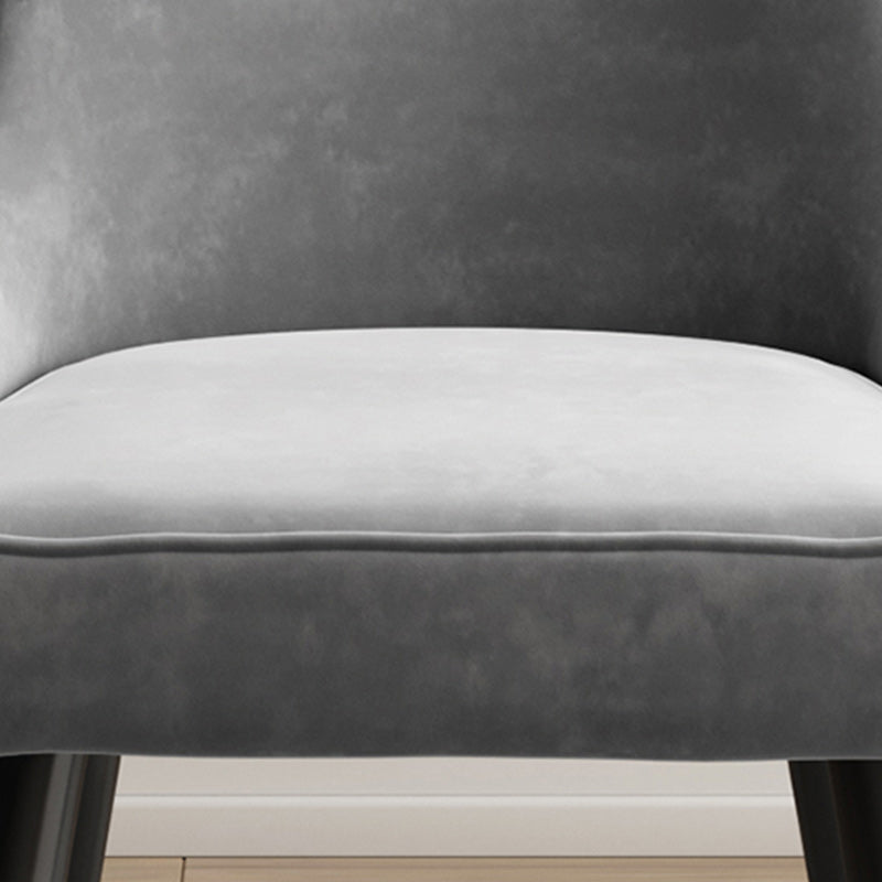 Glam Velvet Side Chair Parsons Upholstered Side Chair for Dining Room