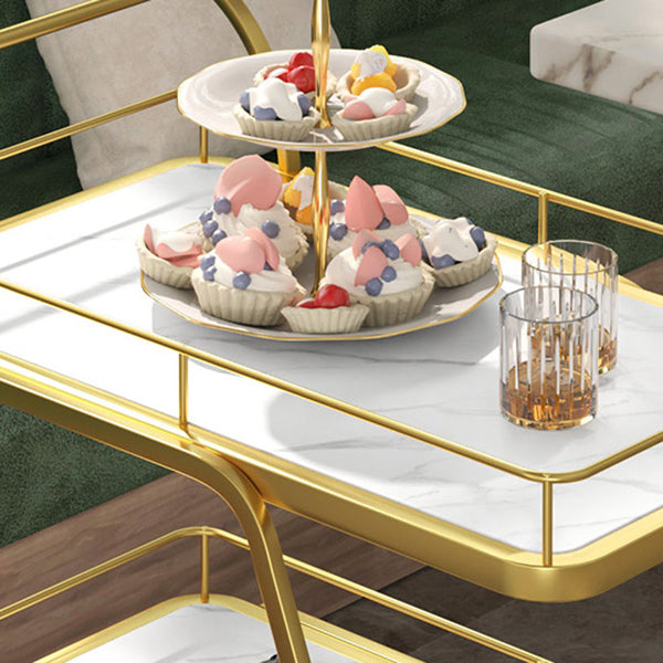 Rolling Contemporary Prep Table Metal Prep Table for Kitchen