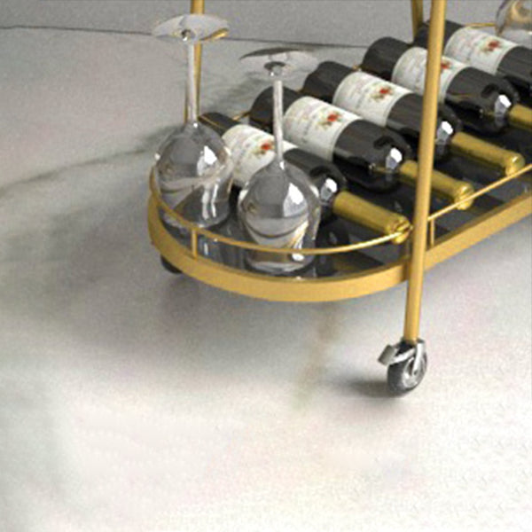 32.28" High Rolling Contemporary Prep Table Wooden Prep Table