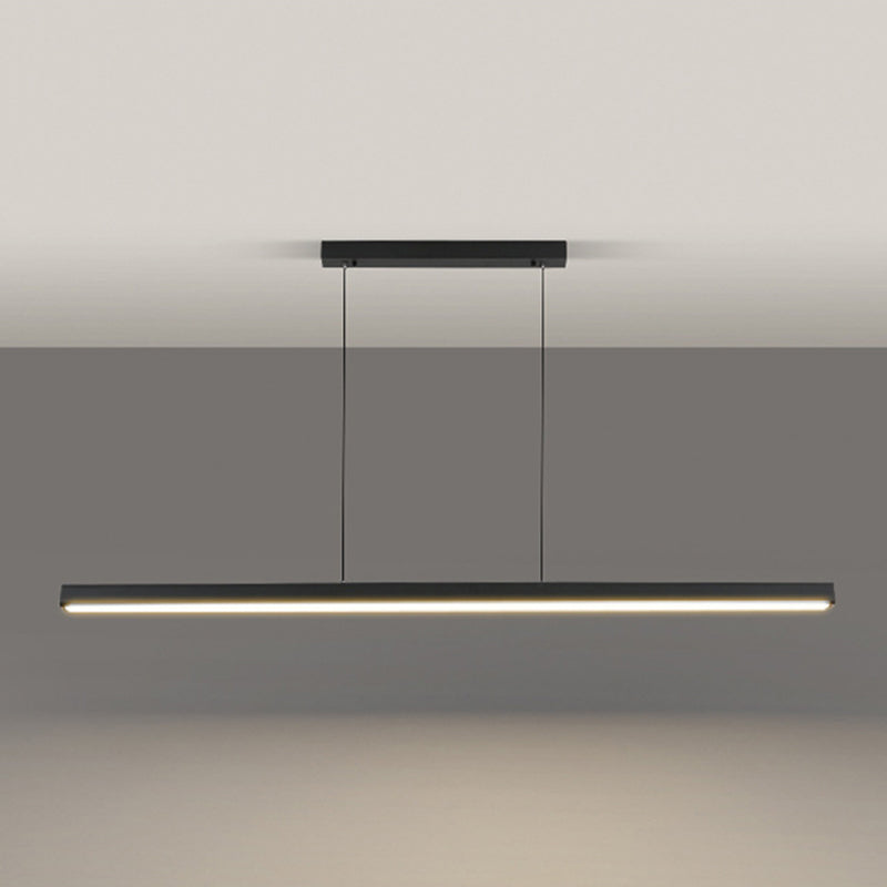 Simple Style Hanging Island Light Metal LED Hanging Lighting Fixture