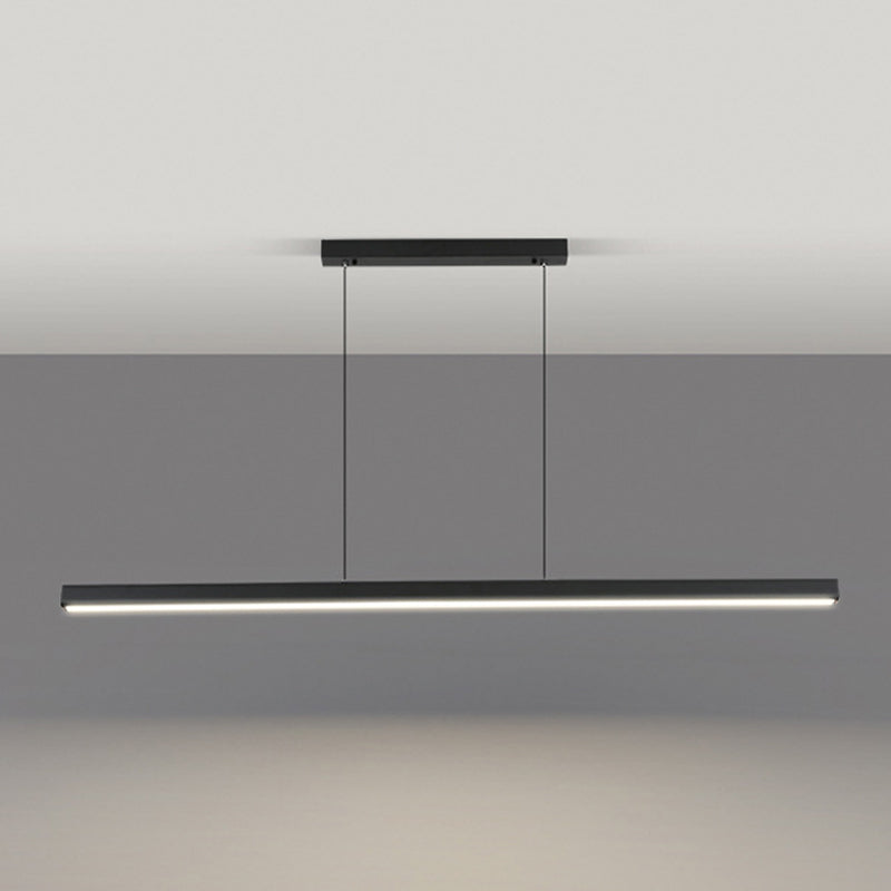 Simple Style Hanging Island Light Metal LED Hanging Lighting Fixture