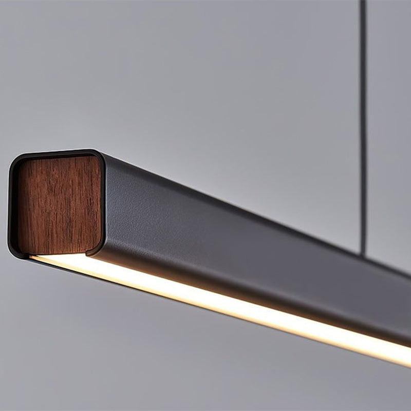 Simple Style Hanging Island Light Metal LED Hanging Lighting Fixture