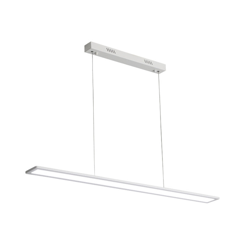 Simple Hanging Island Light LED Hanging Lighting Fixture for Dining Room