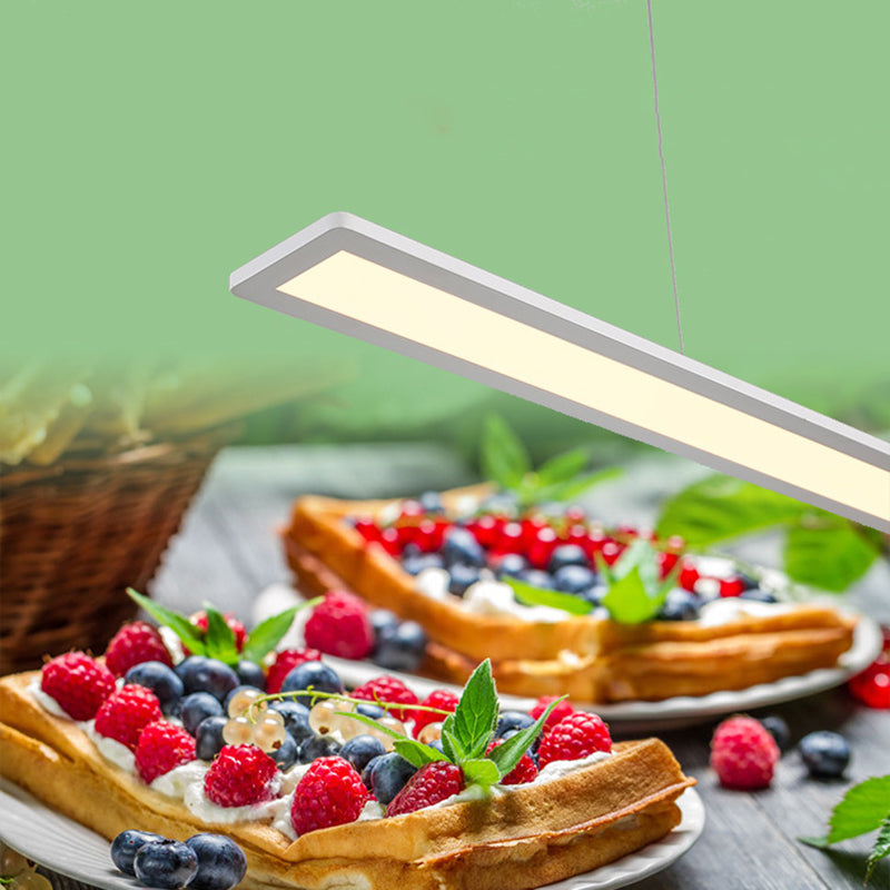 Simple Hanging Island Light LED Hanging Lighting Fixture for Dining Room