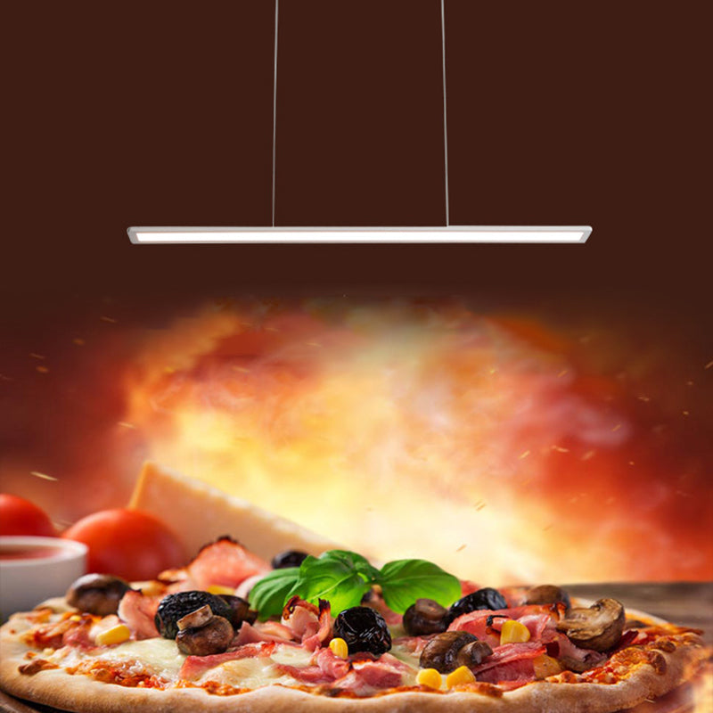 Simple Hanging Island Light LED Hanging Lighting Fixture for Dining Room