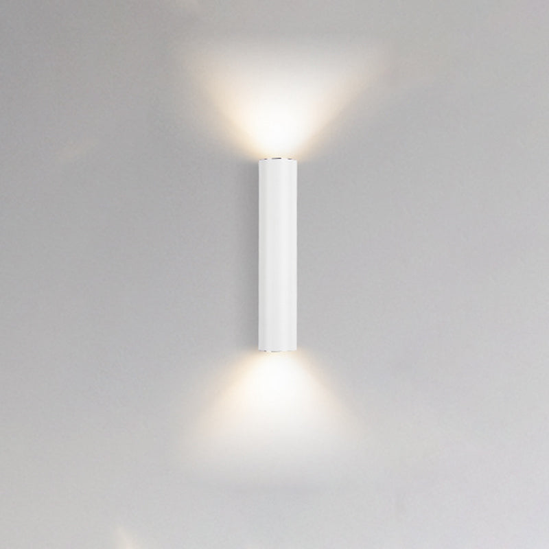 Modern Creative Wall Lamp Aluminium Cylindrical Wall Sconce for Living Room