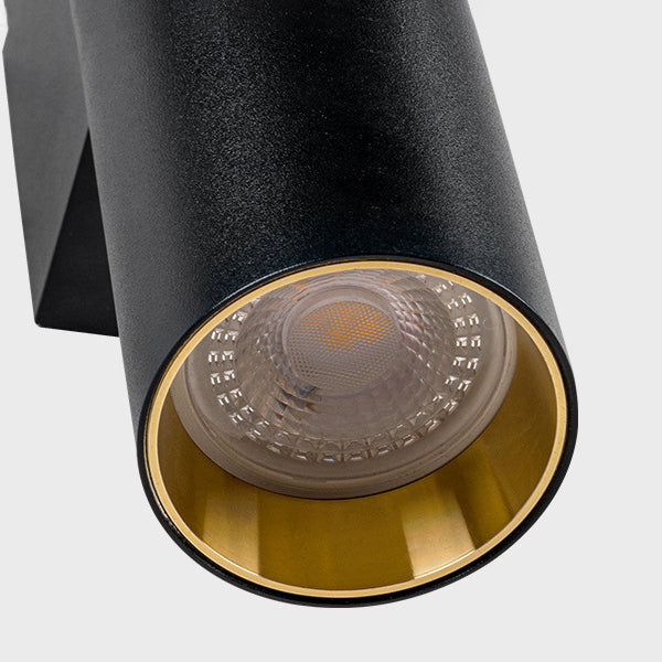 Modern Creative Wall Lamp Aluminium Cylindrical Wall Sconce for Living Room