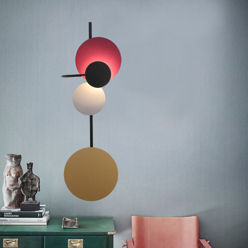 Modern Wall Light Sconces Metal Wall Mount Lamp for Living Room