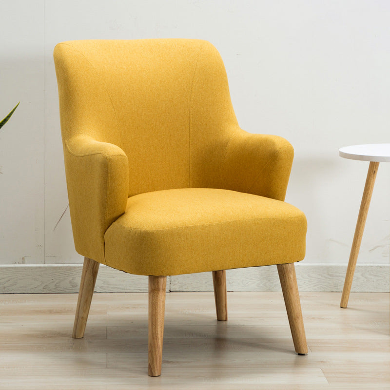 Linen Chair 25.5" L x 26.7"W x 35.8"H Arms Included Chair for Living Room