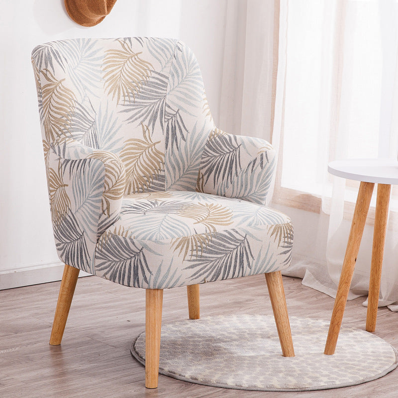 Linen Chair 25.5" L x 26.7"W x 35.8"H Arms Included Chair for Living Room