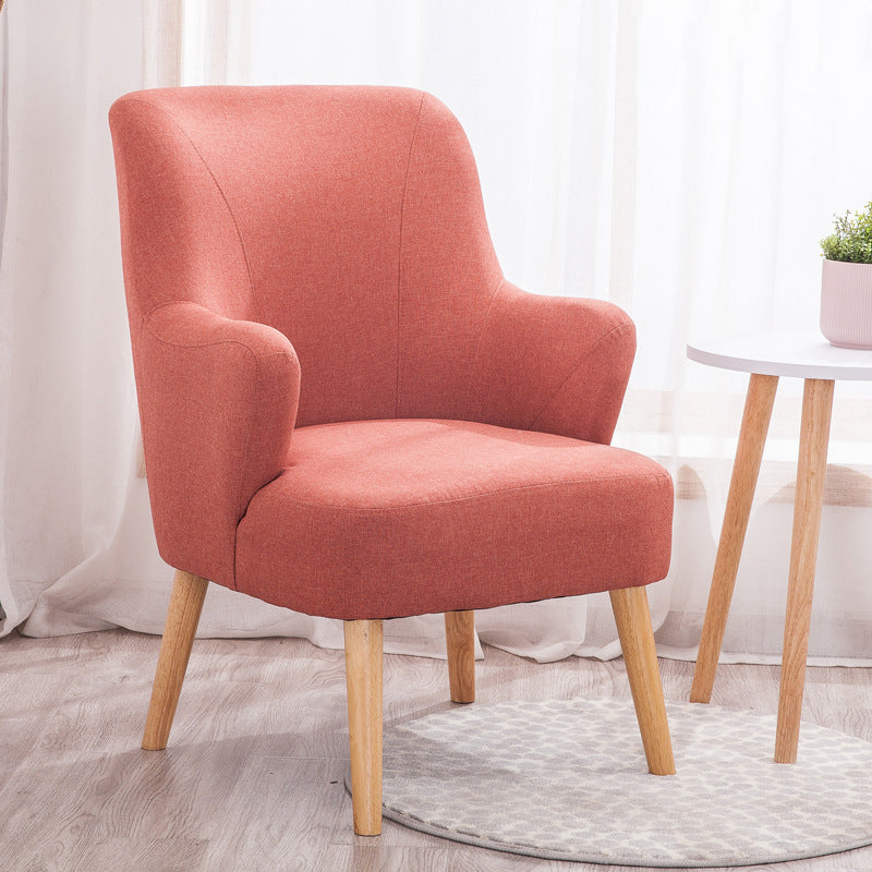 Linen Chair 25.5" L x 26.7"W x 35.8"H Arms Included Chair for Living Room