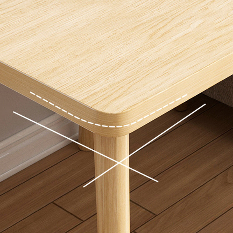 4 Legs Base Design Square/rectangular Wood-based Board Table Coffee Table