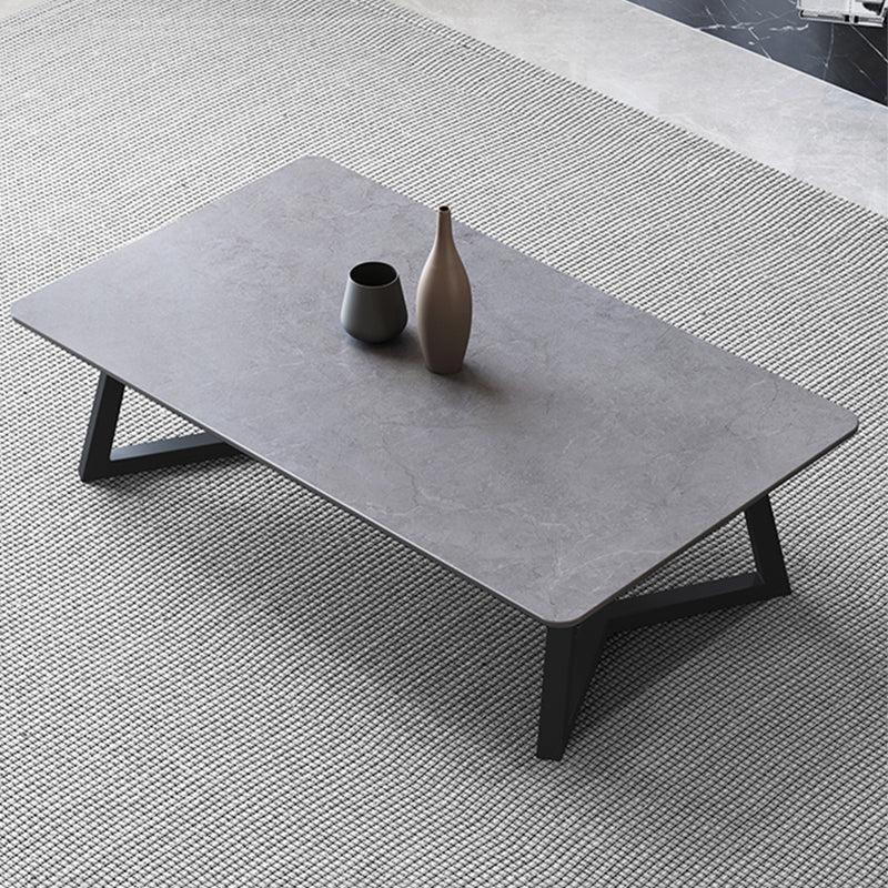 Slate Rectangular Coffee Table Ornate Coffee Table for Living Room