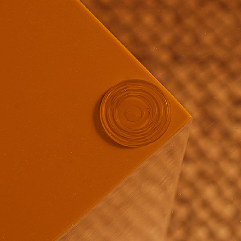 Modern Oval Glass Top Coffee Table with White Wooden Base Cocktail Table