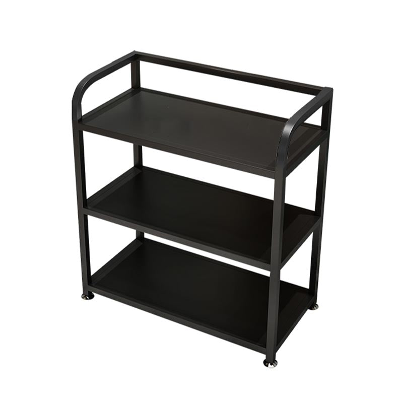 25.59"H Stationary Modern Prep Table Metal Rectangular Prep Table