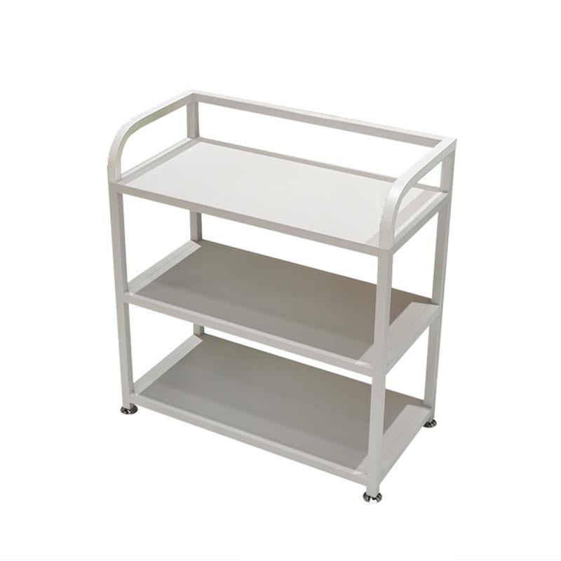 25.59"H Stationary Modern Prep Table Metal Rectangular Prep Table