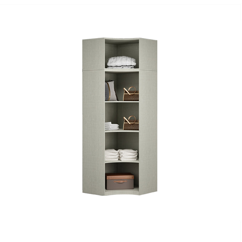 Modern Style Wardrobe White Colour Wooden Wardrobe Closet for Bedroom