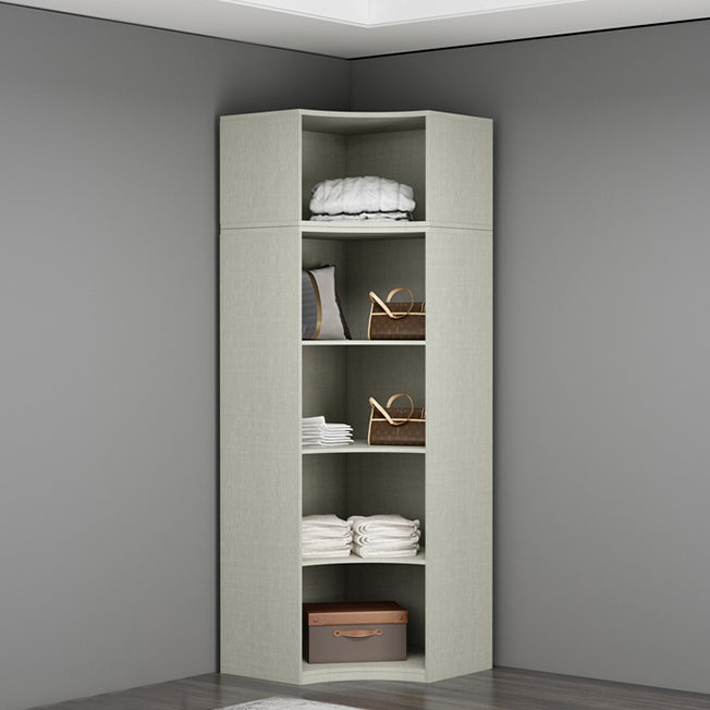 Modern Style Wardrobe White Colour Wooden Wardrobe Closet for Bedroom