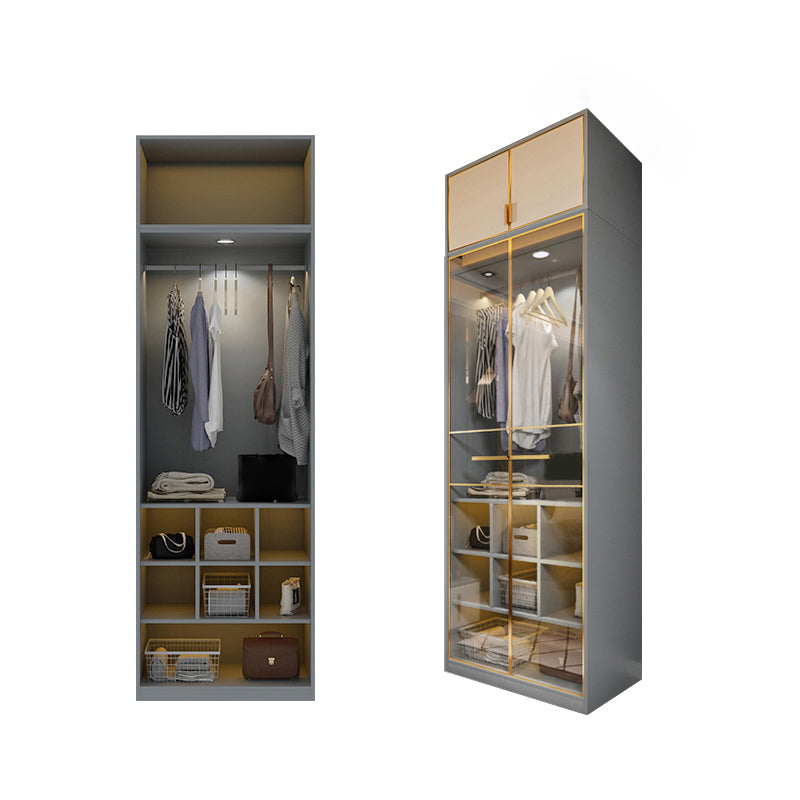 Contemporary Style Wardrobe Wood Wardrobe Closet for Bedroom