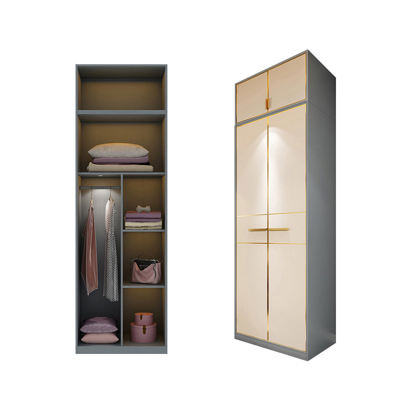 Contemporary Style Wardrobe Wood Wardrobe Closet for Bedroom