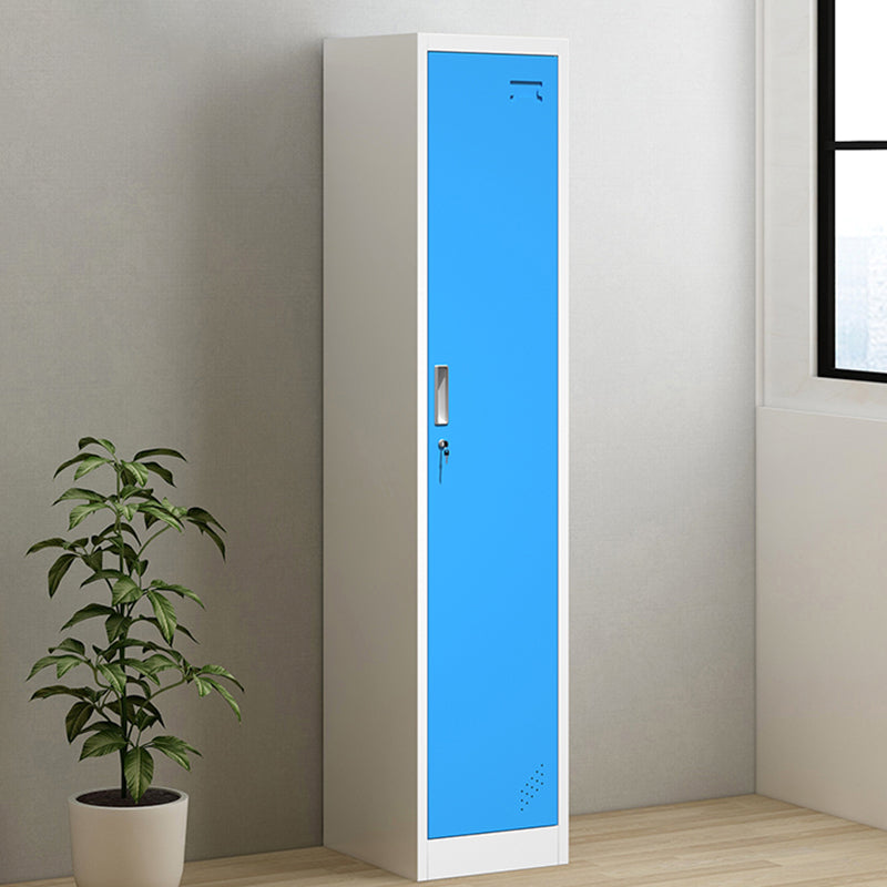 Modern Style Wardrobe Metal Wardrobe Closet for Home,16.54" D x 14.96" W x 70.87" H