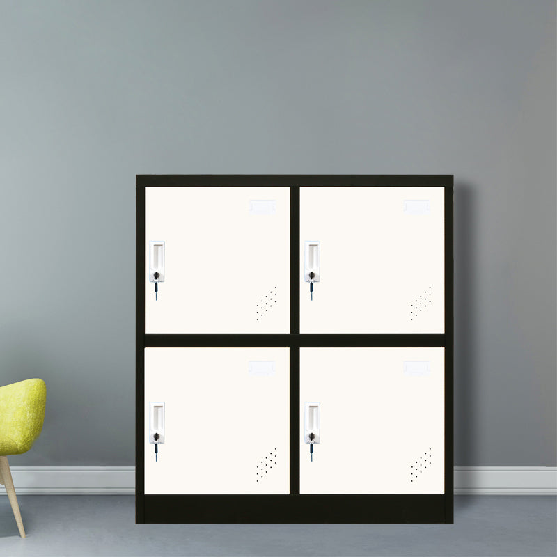 Contemporary Style Wardrobe Metal Wardrobe Closet for Home,35.43" D x 16.54" W x 39.37" H