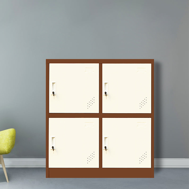 Contemporary Style Wardrobe Metal Wardrobe Closet for Home,35.43" D x 16.54" W x 39.37" H