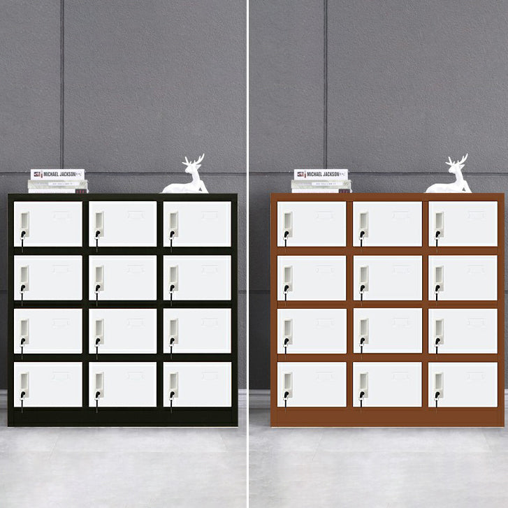 Contemporary Style Wardrobe Metal Wardrobe Closet for Home,35.43" D x 16.54" W x 39.37" H