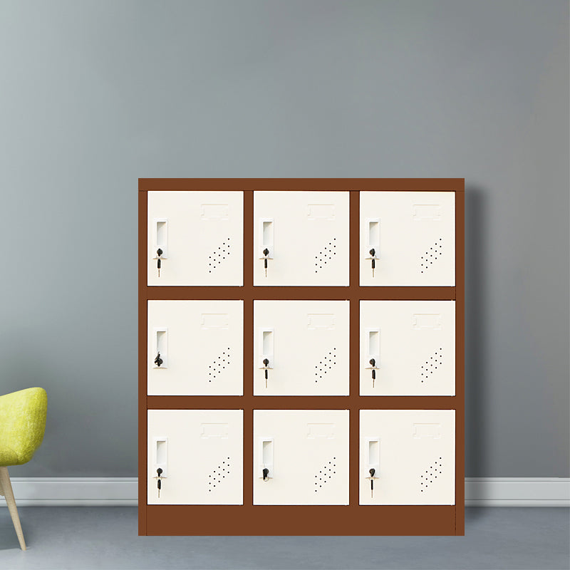 Contemporary Style Wardrobe Metal Wardrobe Closet for Home,35.43" D x 16.54" W x 39.37" H