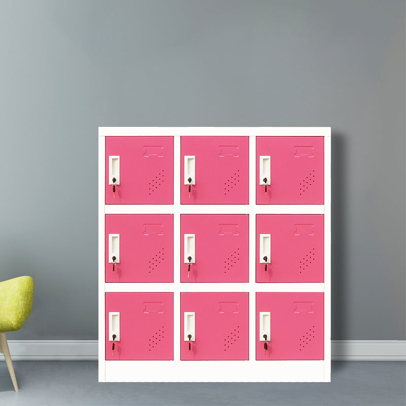 Contemporary Style Wardrobe Metal Wardrobe Closet for Home,35.43" D x 16.54" W x 39.37" H