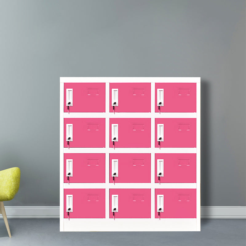 Contemporary Style Wardrobe Metal Wardrobe Closet for Home,35.43" D x 16.54" W x 39.37" H