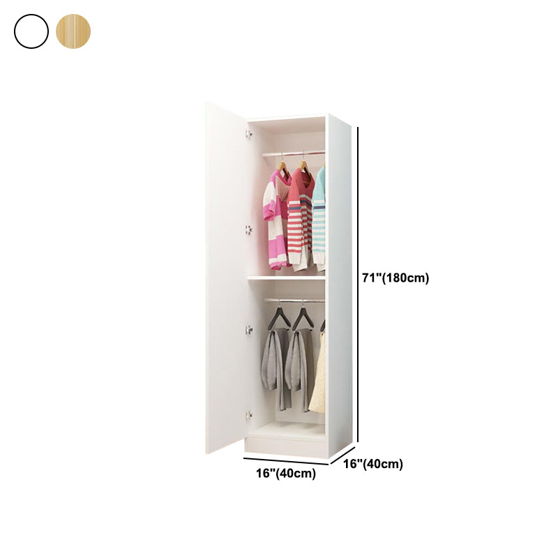 Modern Style Wardrobe Armoire Engineered Wood Wardrobe Cabinet for Home