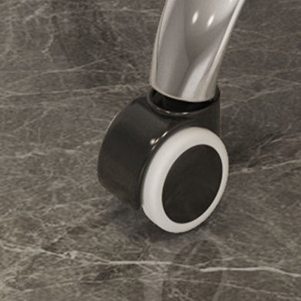 High Back Faux Leather Desk Chair Height-adjustable Office Chair for Home Office