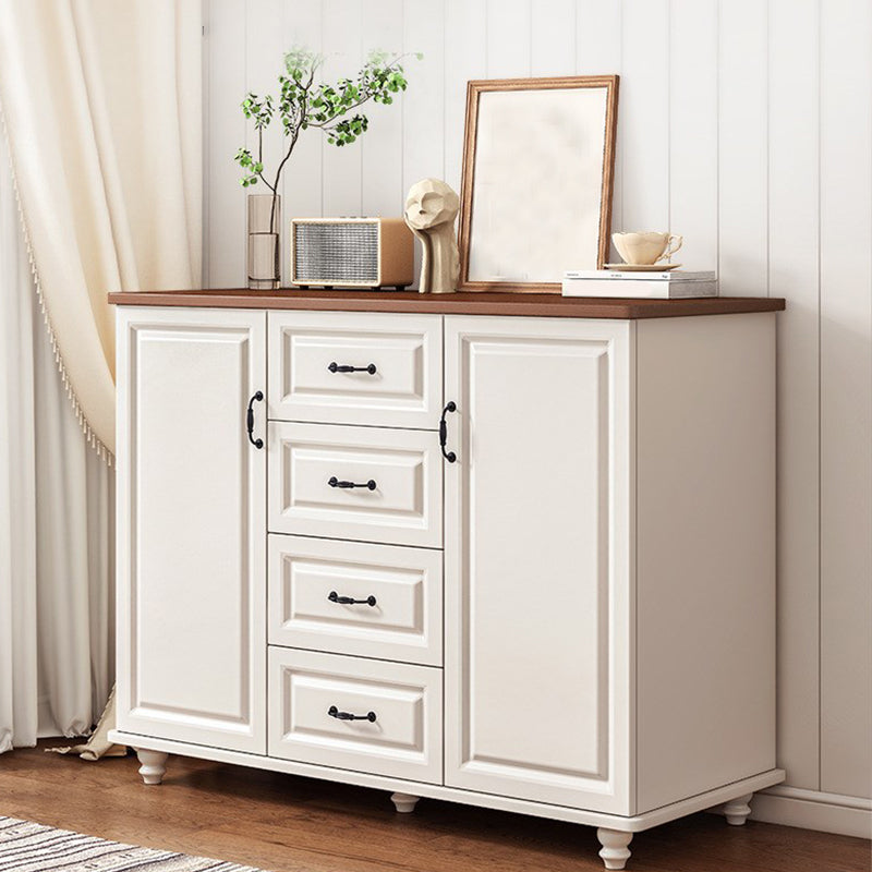 Traditional Combo Dresser Bedroom Wooden Storage Chest for Bedside