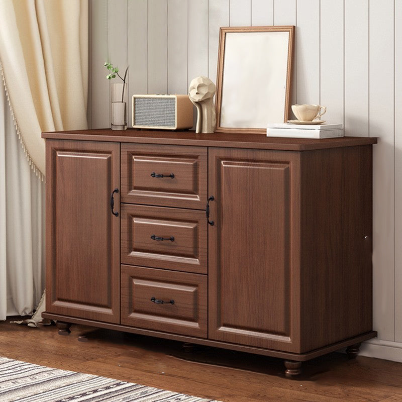 Traditional Combo Dresser Bedroom Wooden Storage Chest for Bedside