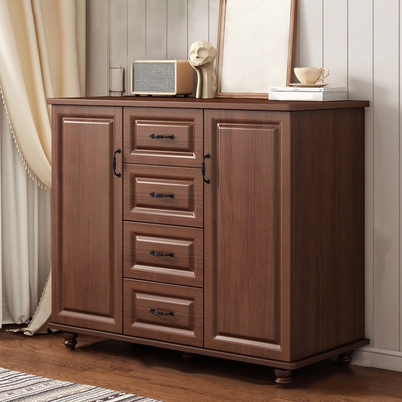 Traditional Combo Dresser Bedroom Wooden Storage Chest for Bedside