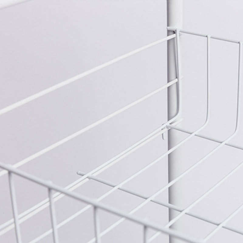 Contemporary Bookshelf Open Back Bookcase for Office with Caster Wheels