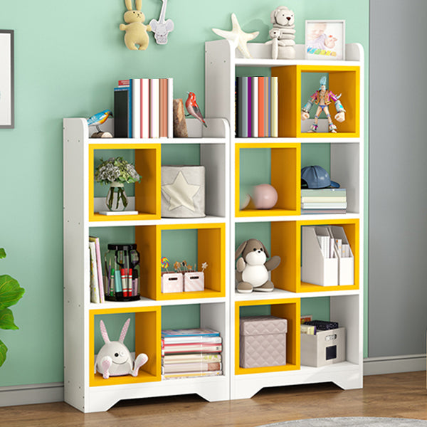 Modern Artificial Wood Bookcase Open Back Bookshelf for Any Room