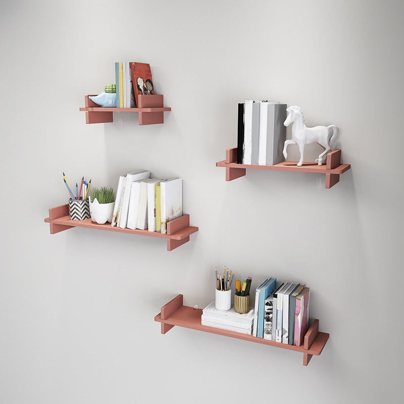 Contemporary Floating Bookshelf 5.9"H Manufactured Wood Bookcase